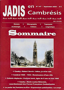 Jadis en Cambrésis n° 147 Jadis en Cambrésis n° 147